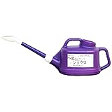 プラント 栽培上手な楽ちんグリップジョウロ 6L パープル