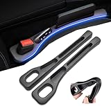 【2025年最新型】車 隙間クッション に適用 マツダ ロードスター MX-5 ND RF MIATA Rodaster 車 隙間埋め シートクッション 車用 隙間マット 一体成形 落下防止 車用 隙間 収納ポケット 収納スペース 車用座席漏れ防止ストリップ 取り付けが簡単 カー用品 2本入り (ブラック)