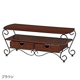 テレビ台 TVボード 収納家具 ブラウン