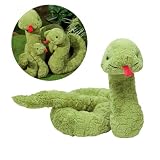 Ziuuihuヘビのピアス ヘビ ぬいぐるみ 特大 へび ぬいぐるみ 蛇のぬいぐるみ ヘビのぬいぐるみへび ぬいぐるみ ヘビ ぬいぐるみ へび 抱き枕 蛇ヘビ動物 ぬいぐるみ へび 抱き枕 かわいい蛇のおもちゃ 贈り物 置物 誕生日 クリスマス ，80cm (1.2m)