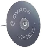 Gyros 82-32018 Ripsaw Blade w/Mandrel Set (For Dremel Type Tools), 2-Inch Dia. [並行輸入品]