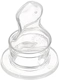 NUK スタンダード・替えニップルM シリコーン 丸穴(大) 果汁用【ママの乳首を再現】FDNK0140103