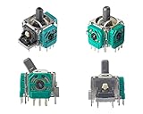 ElecGear 4個EL4交換用ジョイスティック + 追加のギフトドリフト修正可変抵抗器、Xbox One, Elite 1, Series S | Xコントローラー対応のALPS 10Kアナログスティック コントローラ センサー サムスティック モジュール修理部品