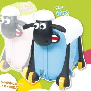 ひつじのショーン 乗って遊べる 子ども スーツケース ブルー Shaun The Sheep Sis 4580454346900 の最安値と通販店 購入可 サープラ