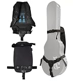 Kavaborg ハードケースストラップ ハードケース用アタッチメント Backpack Strap クッションパッド付き アコースティックギター・エレキギター対応