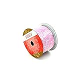 Kicode リボン クリスマス ハンギングオーナメント ガーランド・フェスティバル クリスマスの結婚式のお祝い クリスマスツリーペンダント デコレーションインテリアギフト