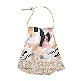 ベビー服　シャツ　レース　夏服　女の子　ガールズ　ホルターネック　可愛い (80)