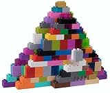 Premium Big Briks 24 Color Basic Builder Set #3 - 204 Pack - (Big LEGO? DUPLO? Compatible) - Large P