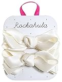 Rockahula Kidsロッカフラキッズ/H247Iサテンリボンクリップ/アイボリー