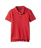 (ポロラルフローレン) Polo Ralph Lauren キッズポロシャツ Basic Mesh Short Sleeve Knit Top (Toddler) Sunrise Red 3T Tod