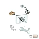 Grohe kts19320 – 34124r-en0 Somersetタブとシャワーバルブキット、つや消しニッケル