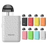 【正規品】電子タバコ Aspire Minican 4+ Kit アスパイア ミニカン4プラス スターターキット vape 1000mAhバッテリー 3ml POD型 最大出力20W エアフロー調整可 コンパクト ニコチンフリー リキッドなし (ホワイト)