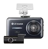 LG Dash Cam - 2 Channel Front/Rear 1920 x 1080 High-Res Dashboard Cameras, Mini Audio/Video Recordin
