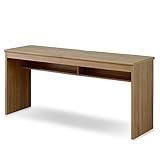 ワイエムワールド　デスク スリムデスク 奥行45cm 幅150cm 【色: オーク】 ハイタイプ　00-043