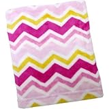 Kimberly Grant Plush Chevron Blanket Girl [並行輸入品]