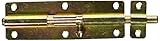 MINTCRAFT 20474CZB3L Barrel Bolt 6IN Satin Brass Mintcraft [並行輸入品]