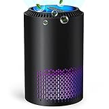 REEMKIZZ 空気清浄機 小型軽量 花粉 集じん 空気ろ過 HEPAフィルター搭載 三段階モード切替 アロマ機能搭載 微粒子除去 LED