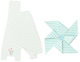 Kate Aspen Whimsical Moments Pinwheel Favor Box, Blue by Kateaspen