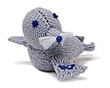 Estella Hand Knit Organic Seal Rattle Baby Toy by Estella, Designed for Children