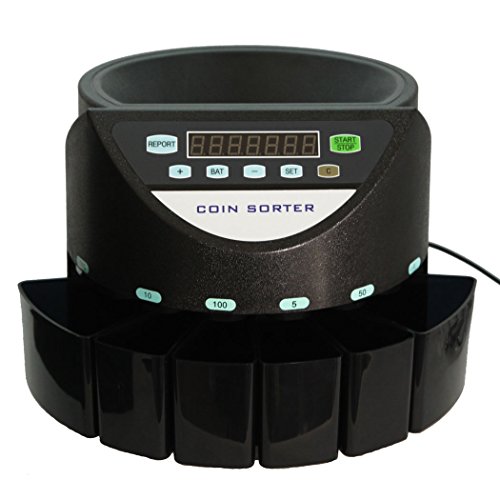 カウンター 高速 自動計算 【最新モデル】 硬貨計数機 経費削減マネーカウ コインカウンター 高速 自動計算 硬貨計数機 経費削減マネーカウンター