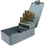 PROAM 25pcチタンコートドリルセット メタルケース入 PA-420HT