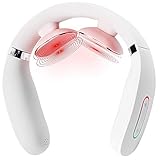 （2020最新式 日本語音声）首マッサージャー ネックマッサージャー EMS ヒートネック 首 肩 マッサージ コードレス 温熱 マッサージ