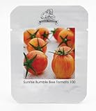 サンライズバンブルビートマト甘いピリッと果物の種、プロフェッショナルパック、100種子/パック、朗らかマーブルレッドイエローフルーツ