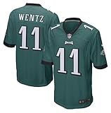 Carson Wentz Philadelphia EaglesチームカラーYouth Nike Game Jersey グリーン