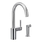 Moen 7165 Align One-Handle High Arc Kitchen Faucet, Chrome [並行輸入品]