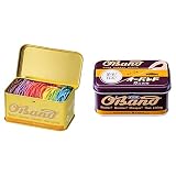 輪ゴム オーバンド ゴールド缶 30g #16 8色ミックス GG-040-MX 共和 少量 カラフル 色つき カラー ゴムバンド 収納 入れ物つき & 輪ゴム 缶 アメ 30g #16 一般的な 標準サイズ GG-040 共和 小さい缶に 少量 ゴムバンド 収納 入れ物つき【セット買い】