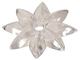 The Hillman Group 54093 Clear Star Rosette, 1-Inch, 16-Pack [並行輸入品]