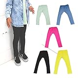 DTBマジェンタオリジナル10分丈カラーストレッチレギンススパッツボトムおゆうぎ会衣装インナー肌着 ベビー服キッズ子供服子供 80cm グレイッシュブルー