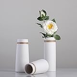 ドライフラワーの花瓶のセラミック装飾品小さな新鮮な大麻のロープ花の芽北欧の白いシンプルなモダンなリビングルーム家の装飾