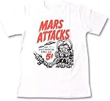 [FAZOM] MARS ATTACKS マーズアタック Tシャツ プリントTシャツ 夏服 トップス 半袖 無地 通気性 ファッション ゆったり 男女兼用