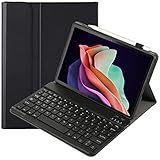 FIABANO Keyboard Cover Folio Case with Detachable Bluetooth Keyboard for Huawei MatePad 11 (2023)