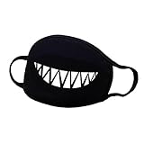 QIAONAI 可愛いマスク 　面白い図案　立体マスク 自転車用　防風　防寒　アウトドア　通学　通勤　秋冬 　花粉対策 　風邪 　防塵マスク　レギュラーマスク　レディース 　メンズ　男女兼用 (col