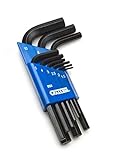 Metric Short Arm Hex Key Sets - 9ma 9pc metric allen wrench set long ar [並行輸入品]