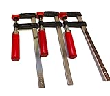 Ｌ 型 クランプ 50 x 200 mm DIY スチール バークランプ 木工 工作 固定 (3)