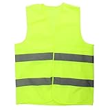 反射網状スプライシングされた交通安全保障ベスト68センチメートルX 57センチメートル