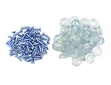 Tovot 40個ノンスリップゴム家具床椅子脚パッド19 mm x 10 mm with Screw