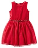 Carter's DRESS ベビー・ガールズ カラー: レッド