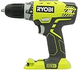 Ryobi P208 One+ 18V Lithium Ion Drill / Driver with 1/2 Inch Keyless Chuck (Batteries Not Included P