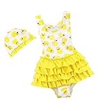 NIKONIKO NIKONIKO キッズ 水着 女の子 水着 ワンピース ベビー スイムウェア カモ柄 子供 水着 90-140