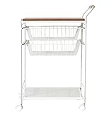 大川家具 GART ワゴン エペ Mサイズ ブラウン