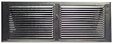 Norwesco 558025 16-Inch by 4-Inch Galvanized Soffit Vent with Damper [並行輸入品]