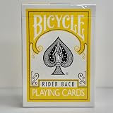バイシクル ライダーバック 黄色 bicycle トランプ バイスクル 手品 マジック