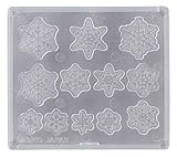 レジン型 パジコ ソフトモールド 雪の結晶 404187