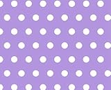 SheetWorld Fitted Sheet (Fits BabyBjorn Travel Crib Light) - Polka Dots Lavender - Made In USA by sh