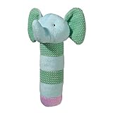 Grasslands Road Safari Animal Squeaker Blue Green Elephant by Grasslands Road [並行輸入品]