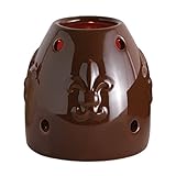 Westinghouse Fragrance Warmer, Fleur de Lis Ceramic, 1 Piece Promotional Vanilla Scented Disc [並行輸入品